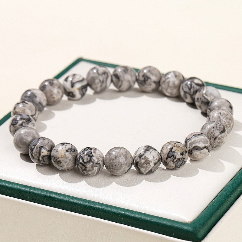 Crystal Agate Tiger's Eye Bracelet