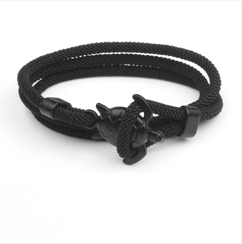 Ocean Series Anchor Turtle Bracelet