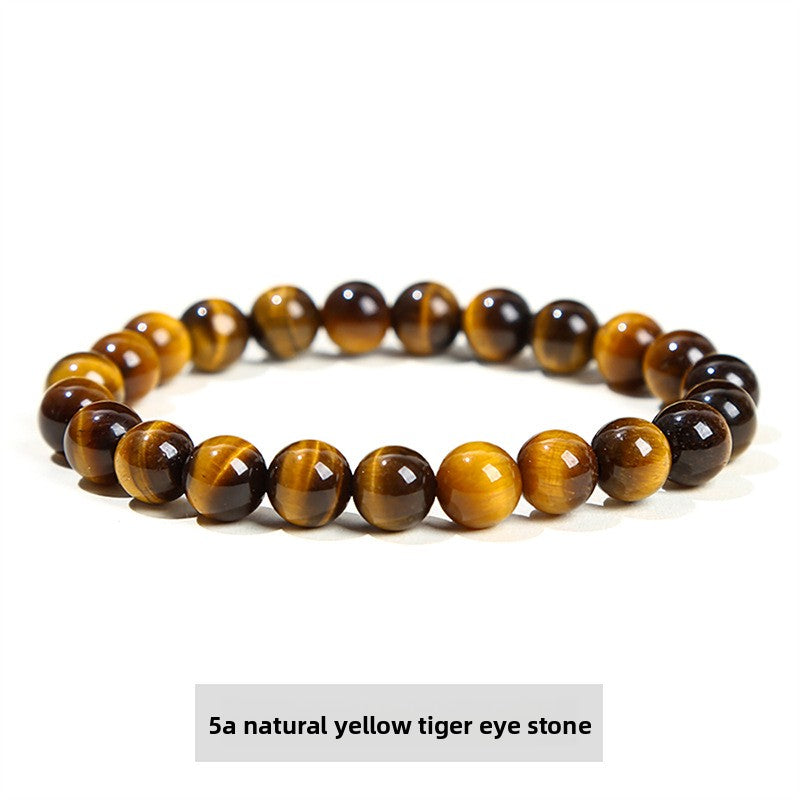 Crystal Agate Tiger's Eye Bracelet