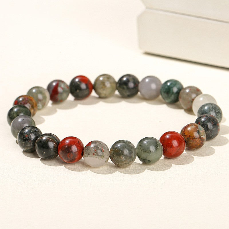 Crystal Agate Tiger's Eye Bracelet